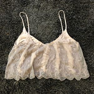 Kimichi Blue cropped tank top